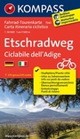 Bild: KOMPASS Fahrrad-Tourenkarte Etschradweg - Ciclabile dell'Adige 1:50.000 - KOMPASS-Karten