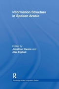 Cover: Information Structure in Spoken Arabic - Routledge