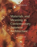Cover: Materials and Meaning in Contemporary Japanese Architecture - Routledge