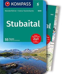 Abbildung von: KOMPASS Wanderführer Stubaital - KOMPASS-Karten