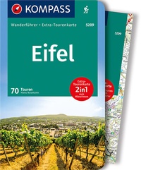 Abbildung von: KOMPASS Wanderführer Eifel - KOMPASS-Karten