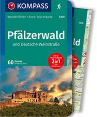 Abbildung von: KOMPASS Wanderführer Pfälzerwald und Deutsche Weinstraße - KOMPASS-Karten