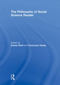 Cover: The Philosophy of Social Science Reader - Routledge