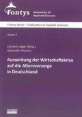 Cover: Auswirkung der Wirtschaftskrise auf die Altersvorsorge in Deutschland - Shaker