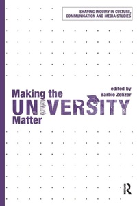 Enlarge image Cover: Making the University Matter - Routledge