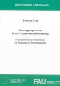 Cover: Konvergenzprozesse in der Unternehmensbewertung - Shaker