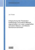 Cover: Untersuchung des Temperaturkoeffizienten und anderer Materialeigenschaften von Laser-ausgeheilten amorphen Silizium- und Silizium-Germanium-Schichten - Shaker
