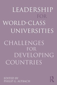 Enlarge image Cover: Leadership for World-Class Universities - Routledge