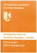 Cover: Geologische Karten von Nordrhein-Westfalen 1:25000 / Versmold - Geologischer Dienst Nordrhein-Westfalen - Landesbetrieb