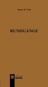 Enlarge image Cover: Rundgänge - Berger & Söhne, Ferdinand