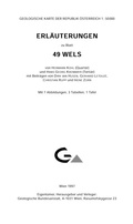 Cover: Erl&auml;uterungen zu Blatt 49 Wels - GeoSphere Austria