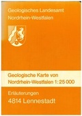 Cover: Geologische Karten von Nordrhein-Westfalen 1:25000 / Lennestadt - Geologischer Dienst Nordrhein-Westfalen - Landesbetrieb