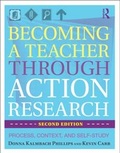 Cover: Becoming a Teacher through Action Research - Routledge