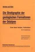 Cover: Die Stratigraphie der geologischen Formationen der Ostalpen - GeoSphere Austria