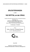 Cover: Erl&auml;uterungen zu Blatt 182 Spittal an der Drau - GeoSphere Austria