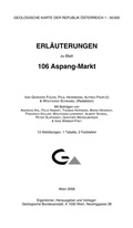 Cover: Erl&auml;uterungen zu Blatt 106 Aspang-Markt - GeoSphere Austria