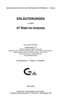 Cover: Erl&auml;uterungen zu Blatt 47 Ried im Innkreis - GeoSphere Austria