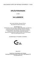 Cover: Erl&auml;uterungen zu Blatt 144 Landeck - GeoSphere Austria