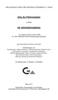 Cover: Erl&auml;uterungen zu Blatt 69 Gro&szlig;raming - GeoSphere Austria