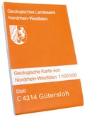 Cover: Geologische Karten von Nordrhein-Westfalen 1:100000 / G&uuml;tersloh - Geologischer Dienst Nordrhein-Westfalen - Landesbetrieb