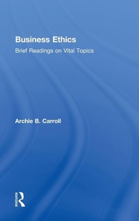 Enlarge image Cover: Business Ethics - Routledge