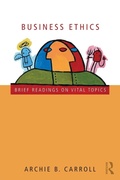 Cover: Business Ethics - Routledge
