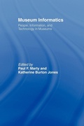 Cover: Museum Informatics - Routledge
