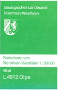 Cover: Bodenkarten von Nordrhein-Westfalen 1:50000 / Olpe - Geologischer Dienst Nordrhein-Westfalen - Landesbetrieb