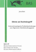 Cover: Ethnie als Rechtsbegriff - Shaker