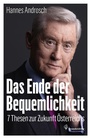 Cover: Das Ende der Bequemlichkeit - Brandstätter Verlag