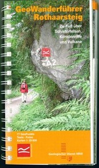 Enlarge image Cover: GeoWanderführer Rothaarsteig - Geologischer Dienst Nordrhein-Westfalen - Landesbetrieb