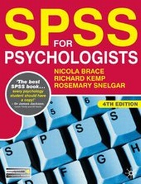 Enlarge image Cover: SPSS for Psychologists - Routledge Academic