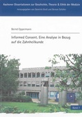 Cover: Informed Consent. Eine Analyse in Bezug auf die Zahnheilkunde - Shaker