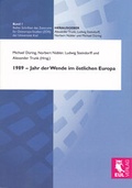 Cover: 1989 - Jahr der Wende im &ouml;stlichen Europa - Josef Eul Verlag