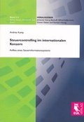 Cover: Steuercontrolling im internationalen Konzern - Josef Eul Verlag