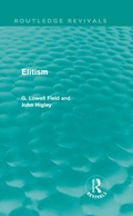 Cover: Elitism (Routledge Revivals) - Routledge