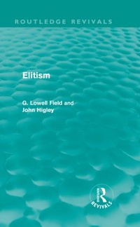 Enlarge image Cover: Elitism (Routledge Revivals) - Routledge