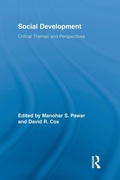 Cover: Social Development - Routledge