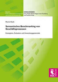 Abbildung von: Semantisches Benchmarking von Geschäftsprozessen - Josef Eul Verlag