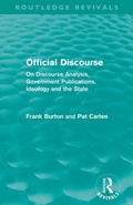Cover: Official Discourse (Routledge Revivals) - Routledge