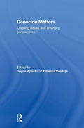 Cover: Genocide Matters - Routledge