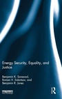 Cover: Energy Security, Equality and Justice - Routledge