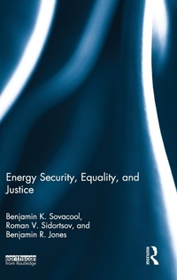 Bild: Energy Security, Equality and Justice - Routledge