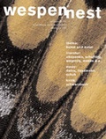 Cover: Wespennest. Zeitschrift f&uuml;r brauchbare Texte und Bilder / Kunst und Natur - Wespennest