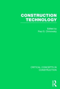 Abbildung von: Construction Technology - Routledge