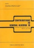 Cover: Contributions to General Algebra 10 - Heyn
