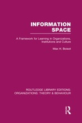 Cover: Information Space (RLE: Organizations) - Routledge
