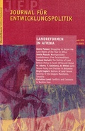 Cover: Journal f&uuml;r Entwicklungspolitik 2003/1 - Mandelbaum Verlag eG