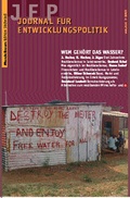 Cover: Journal f&uuml;r Entwicklungspolitik 2003 /4 - Mandelbaum Verlag eG