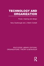 Cover: Technology and Organization (RLE: Organizations) - Routledge